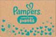Pelene gaćice active baby mjesečno pakiranje, vel. 8 (17+ kg) Pampers Premium Care