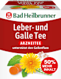 Arzneitee, Leber- & Galle Tee (12 Beutel) Bad Heilbrunner