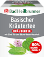 Kräutertee, Basische Kräuter (12 Beutel) Bad Heilbrunner