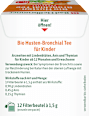 Arzneitee, Husten-Bronchial Tee für Kinder (12 Beutel) Bad Heilbrunner