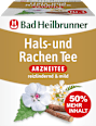 Arzneitee, Hals- & Rachen Tee (12 Beutel) Bad Heilbrunner