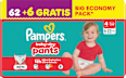 Baby Pants Gr. 4 (9-15 kg) Big Economy Pack Pampers baby-dry