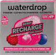 BERRY RECHARGE osvežavajuće bezalkoholno piće sa ukusom bobičastog voća od prirodnih aroma s vitaminima waterdrop