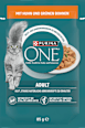 Nassfutter Katze mit Huhn & grünen Bohnen in Soße PURINA ONE