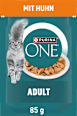 Nassfutter Katze mit Huhn & grünen Bohnen in Soße PURINA ONE