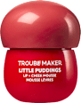 Balzam na pery a líčka Little Pudding - Rose Pink TROUBLE MAKER