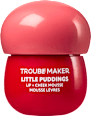 Balzam na pery a líčka Little Pudding - Baby Pink TROUBLE MAKER