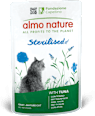 Cibo umido per gatti Sterilised con tonno almo nature
