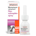 Mometason-ratiopharm Heuschnupfenspray  50 Mikrogramm Mometasonfuroat pro Sprühstoß 60 Sprühstöße Nasenspray  ratiopharm