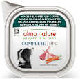 Cibo umido per cani HFC COMPLETE vaschetta con agnello islandese e carote almo nature