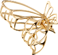 Haarklammer Schmetterling Gold-Optik ebelin