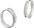 Creolen mit Zirkoniasteinen 925 Silber  ebelin