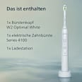 Elektrische Zahnbürste 4100 weiß Philips Sonicare