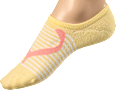 Füßlinge mit Flip-Flop-Motiv gelb Gr. 35-38 Fascino