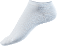 Sneakersocken mit Bambus-Viskose blau Gr. 35-38 Fascino