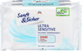 Feuchtes Toilettenpapier Ultra Sensitive (2x50 Blatt) Sanft&Sicher