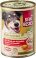 Nassfutter Hund mit 60% Rind mit Kartoffel, Karotte & Distelöl, Naturverliebt Dein Bestes