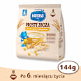 Kaszka ryżowo-kukurydziana o smaku bananowym, bezmleczna,  po 6 miesiącu Proste Zboża Nestlé