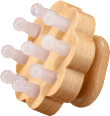 Massagetool mit Rosenquarz ebelin