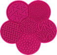 Pinselreinigungspad Let Your Dreams Blossom ebelin