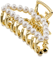 Haarklammer mit Perlen Gold-Optik ebelin