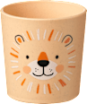 Becher orange babylove