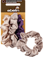 Scrunchies recyceltes Polyester Satin-Optik ebelin