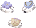 Kinder-Ringset mit verschiedenen Motiven ebelin