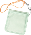 Brustbeutel Schulkind, Aqua Glass PUSBLU