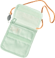 Brustbeutel Schulkind, Aqua Glass PUSBLU