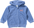 Sweatjacke mit Ripp-Struktur & Truck-Stickerei, blau, Gr. 98 ALANA
