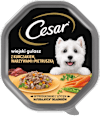 Mokra karma dla psów wiejski gulasz z kurczakiem warzywami i pietruszką Cesar