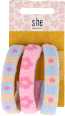 Haargummi Set Blumen bunt s-he stylecollection