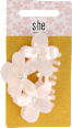 Haarklammer Acryl Blumenform s-he stylecollection