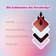 Periodenunterwäsche Slip Cheeky Schwarz Gr. XS dais