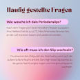 Periodenunterwäsche Slip Cheeky Schwarz Gr. XS dais