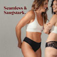 Periodenunterwäsche Slip Cheeky Schwarz Gr. XS dais
