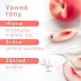 Sprchovací gél Advanced Care Rebalancing, White Peach & Rice Milk Dove