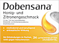 Honig- und Zitronengeschmack Lutschtabletten Dobensana