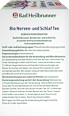 Arzneitee, Nerven- & Schlaf Tee (12 Beutel) Bad Heilbrunner