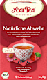 Kräutertee "Natürliche Abwehr" mit Echinacea, Acerola-Kirsche & Holunderbeere (17 Beutel) YOGI TEA