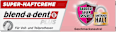 Haftcreme Plus Barriere gegen Speisereste geschmacksneutral blend-a-dent