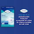 Podkłady higieniczne Bed Secure Zone Plus, 60x90 cm TENA