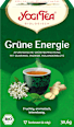 Grüner Tee "Grüne Energie" mit Guarana, Ingwer & Holunderblüte (17 Beutel) YOGI TEA