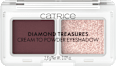 Lidschatten Diamond Treasures Cream to Powder 060 Burgundy Glitz CATRICE