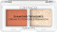 Lidschatten Diamond Treasures Cream to Powder 050 Peach Gleam CATRICE