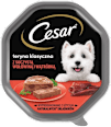 Mokra karma dla psów z soczystą wołowiną i wątróbką Cesar
