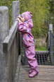 Regenhose, rosa, Gr. 110/116 Mikk-Line