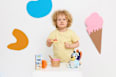 Kinder Badezusatz Badekugel Set Ice Cream 3tlg nanoo kids