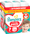 Plienkové nohavičky veľkosť 7 (15 kg+) Monthly Pack Pampers active baby
